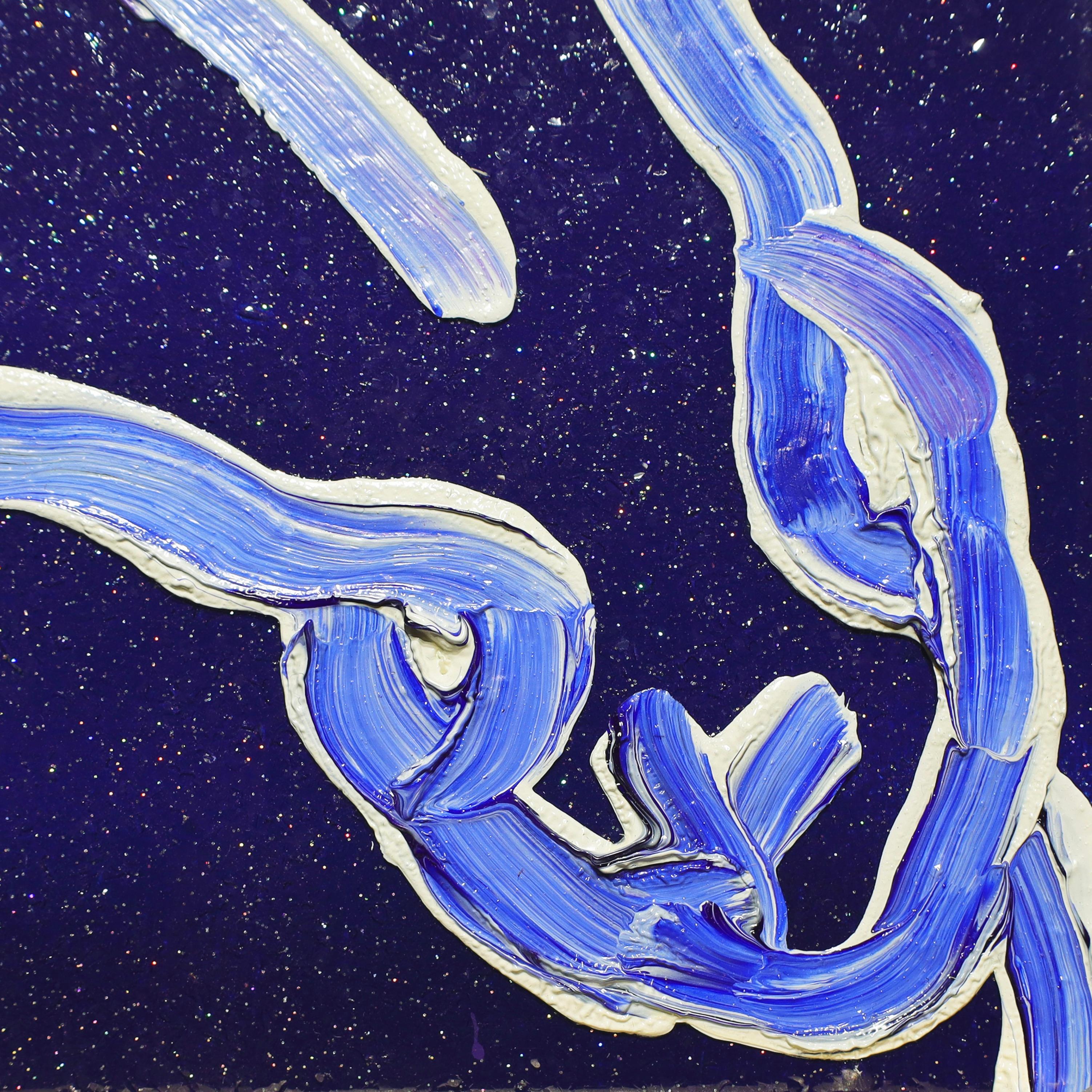 Pittura unica 'Hombre Diamonds 2