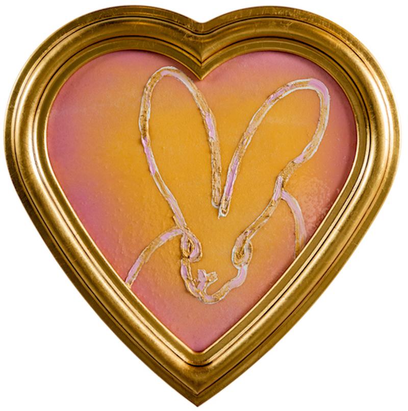 Hunt Slonem Animal Painting - Hombre Heart (MN0085)
