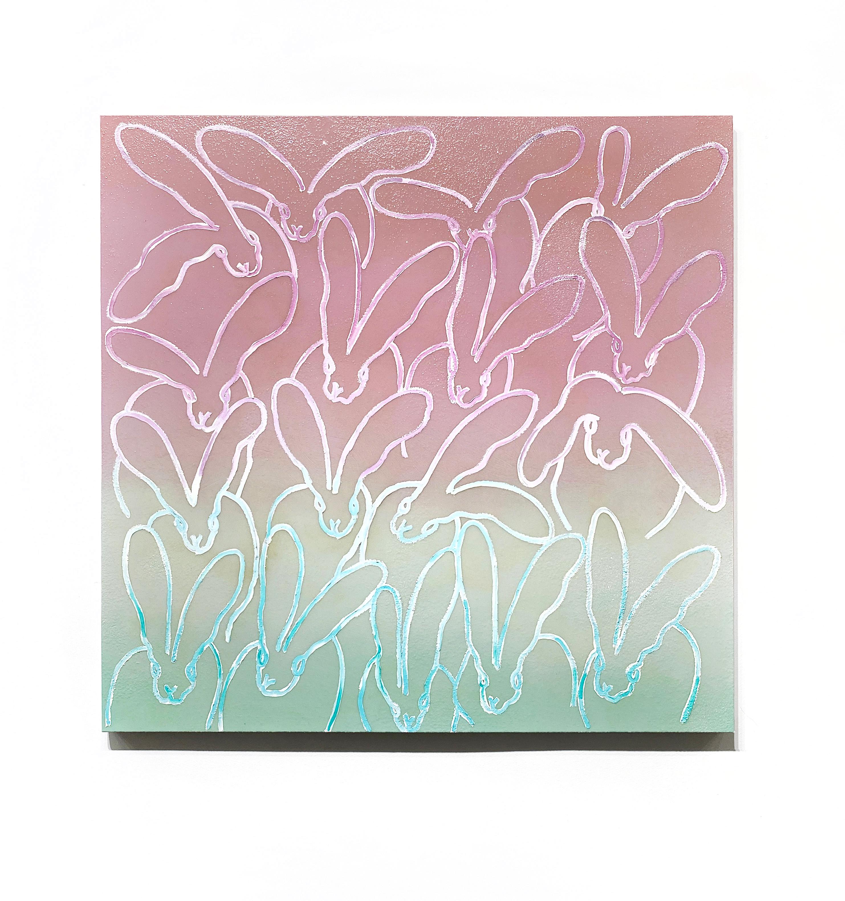 Hombre Lavanda - Painting de Hunt Slonem