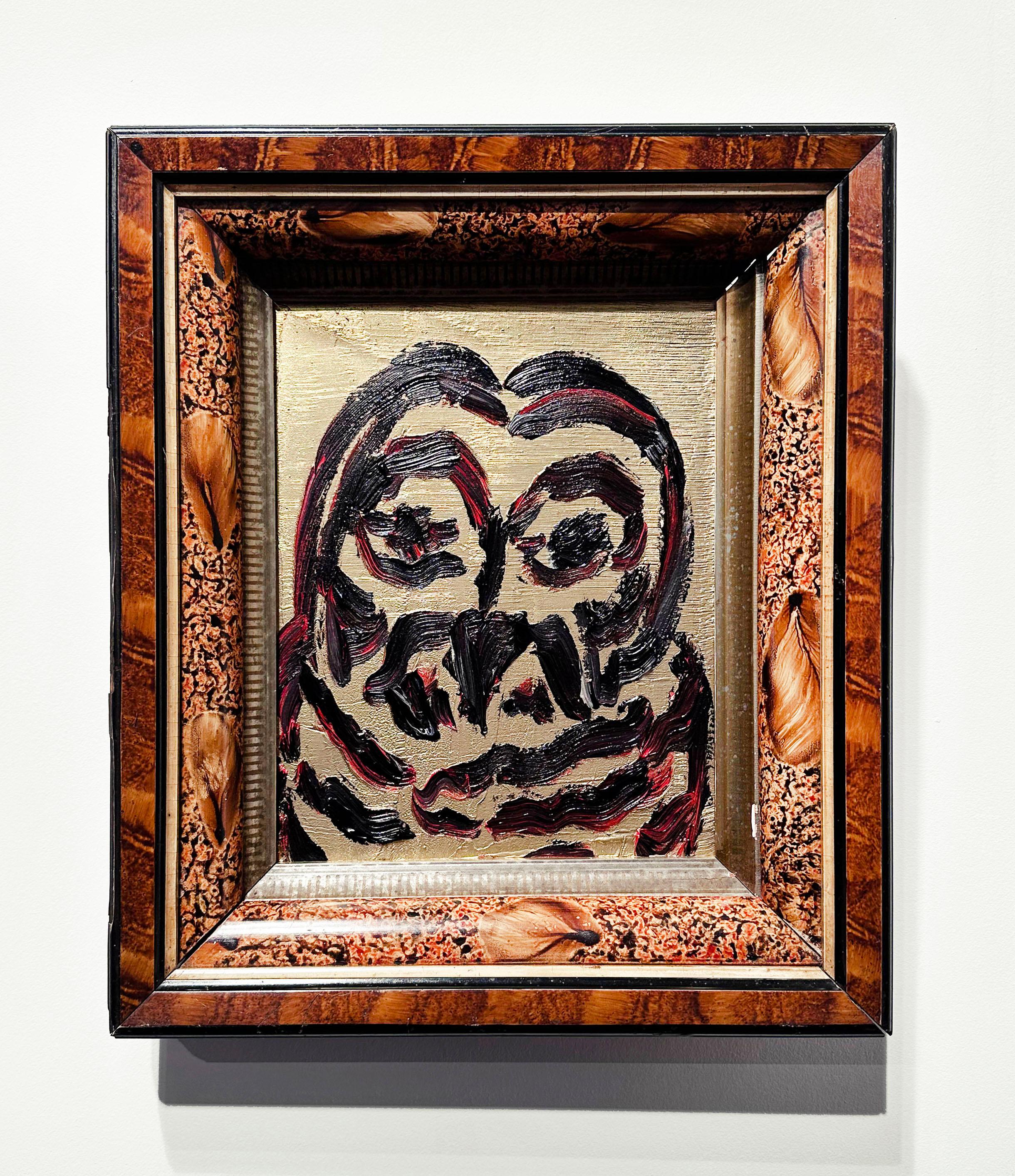 Hoot 4 - Painting di Hunt Slonem