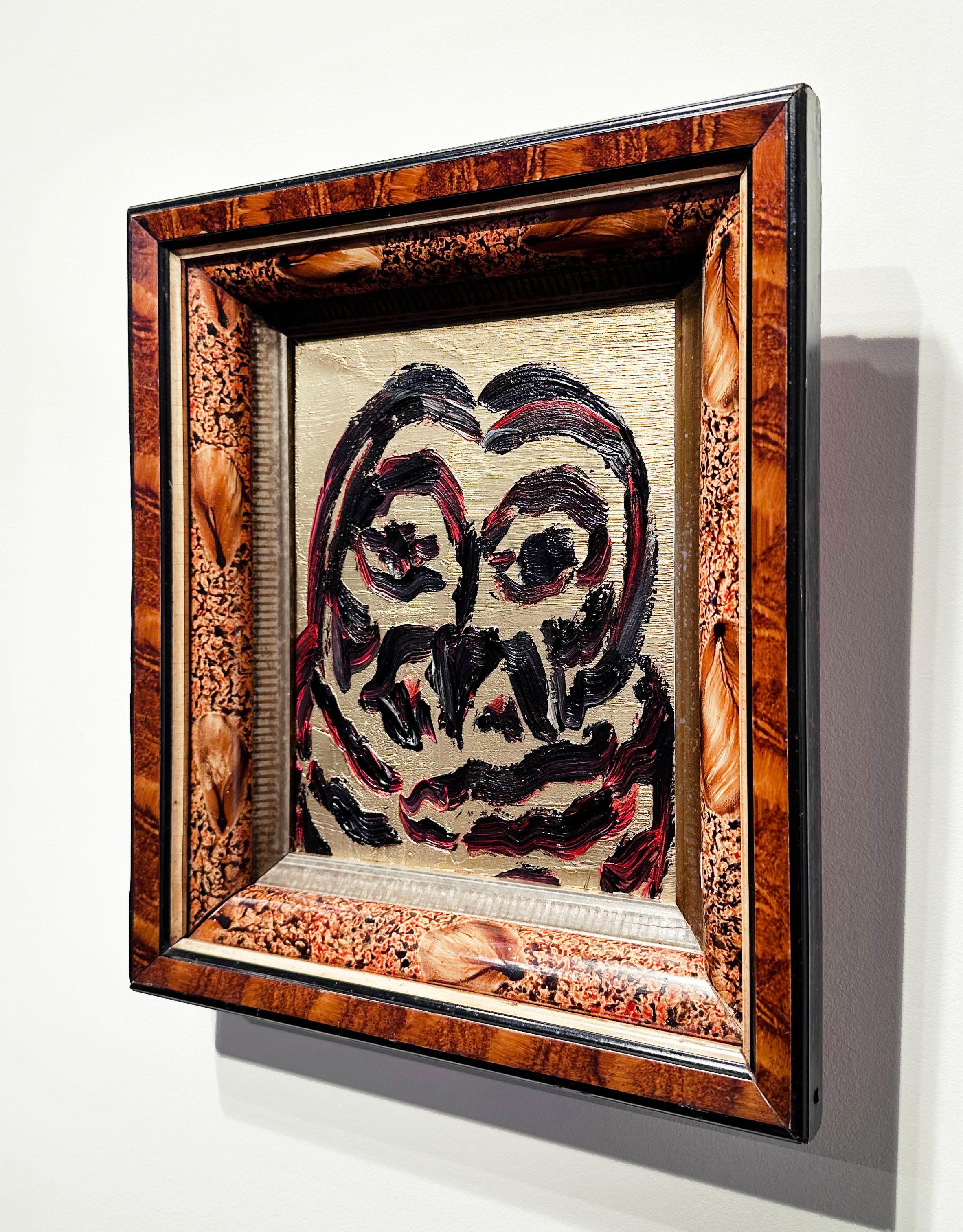 Hoot 4 - Painting Contemporaneo di Hunt Slonem