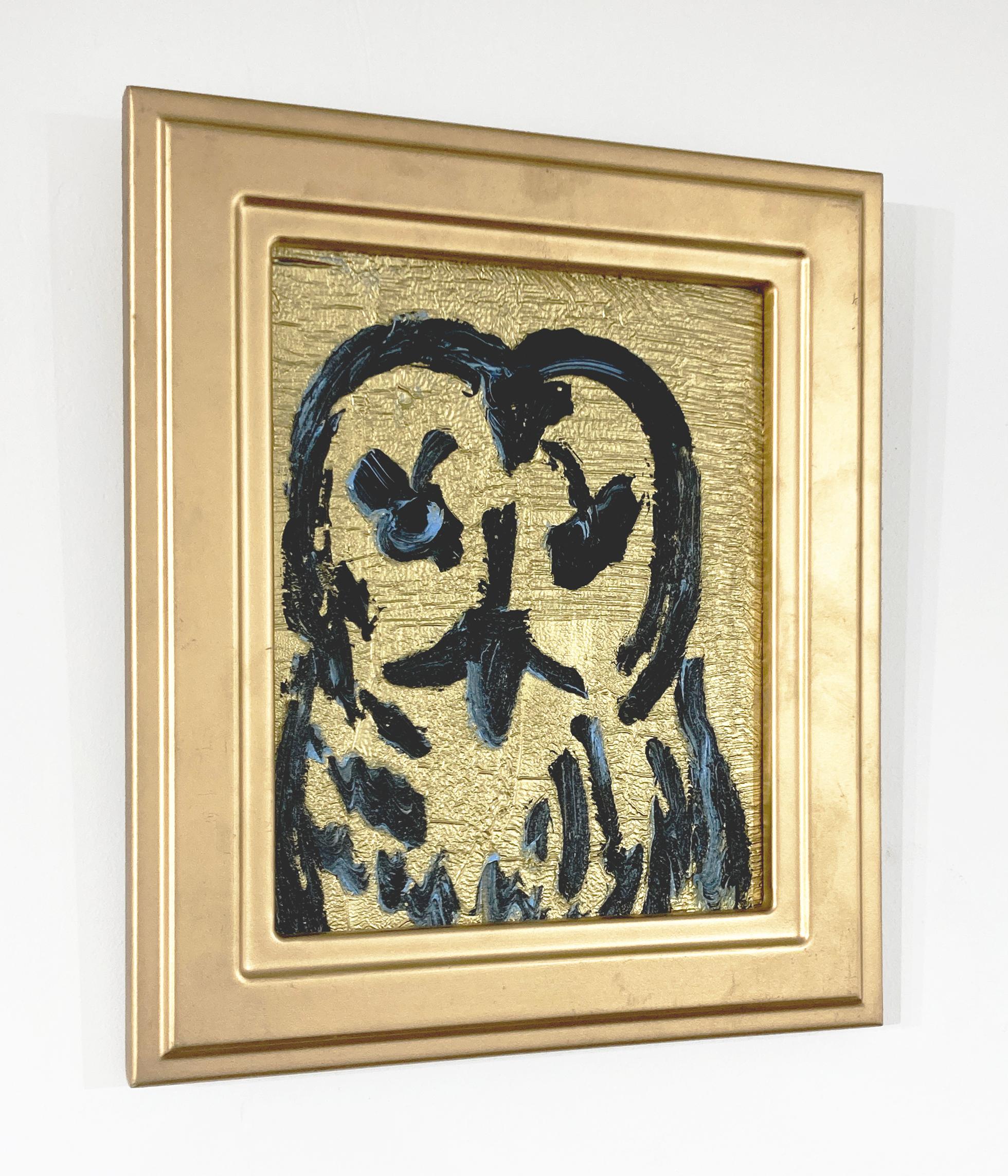 Hoot 7 - Painting by Hunt Slonem