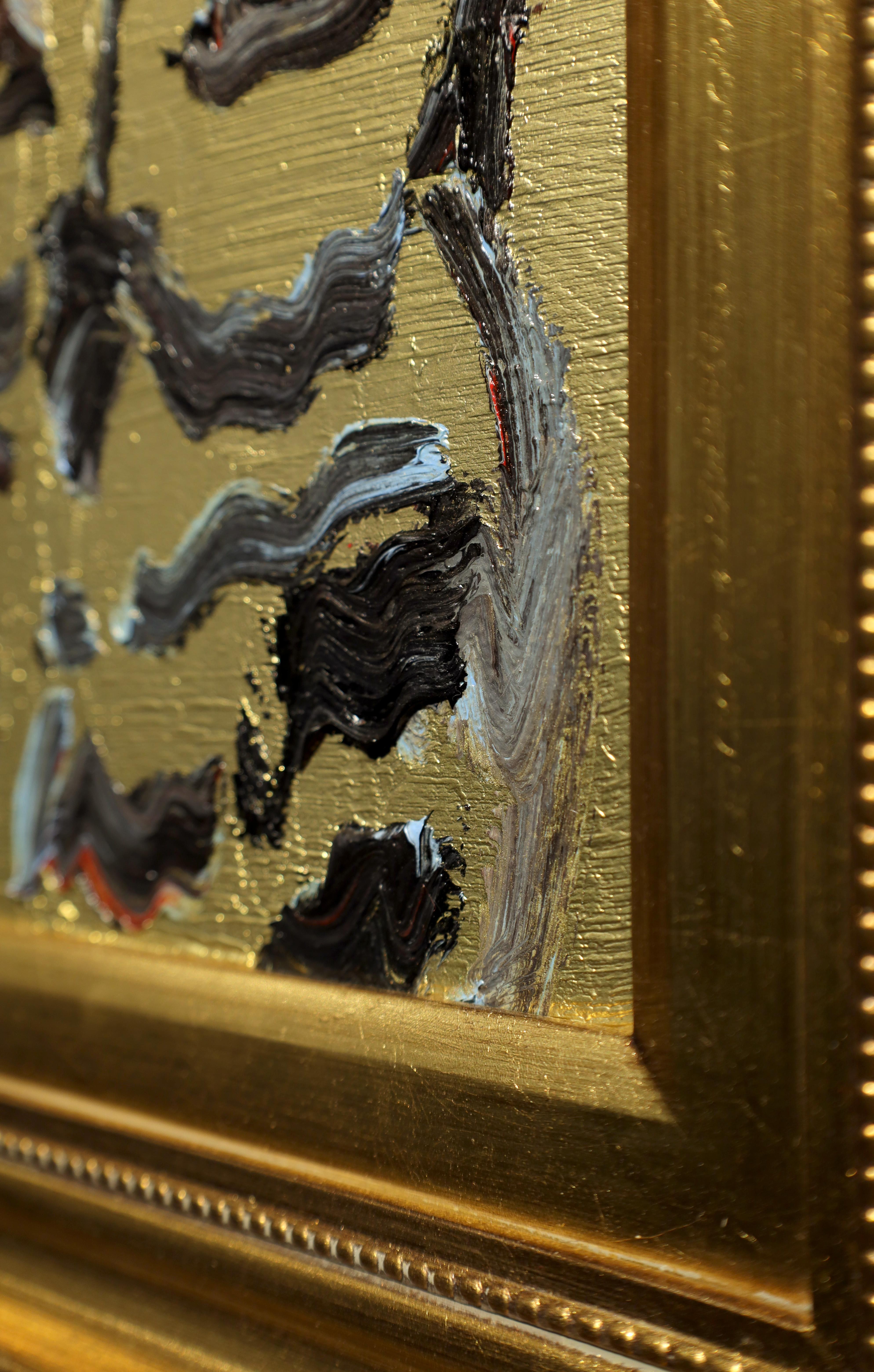 Pittura unica 'Hoot - Painting Neoespressionismo di Hunt Slonem