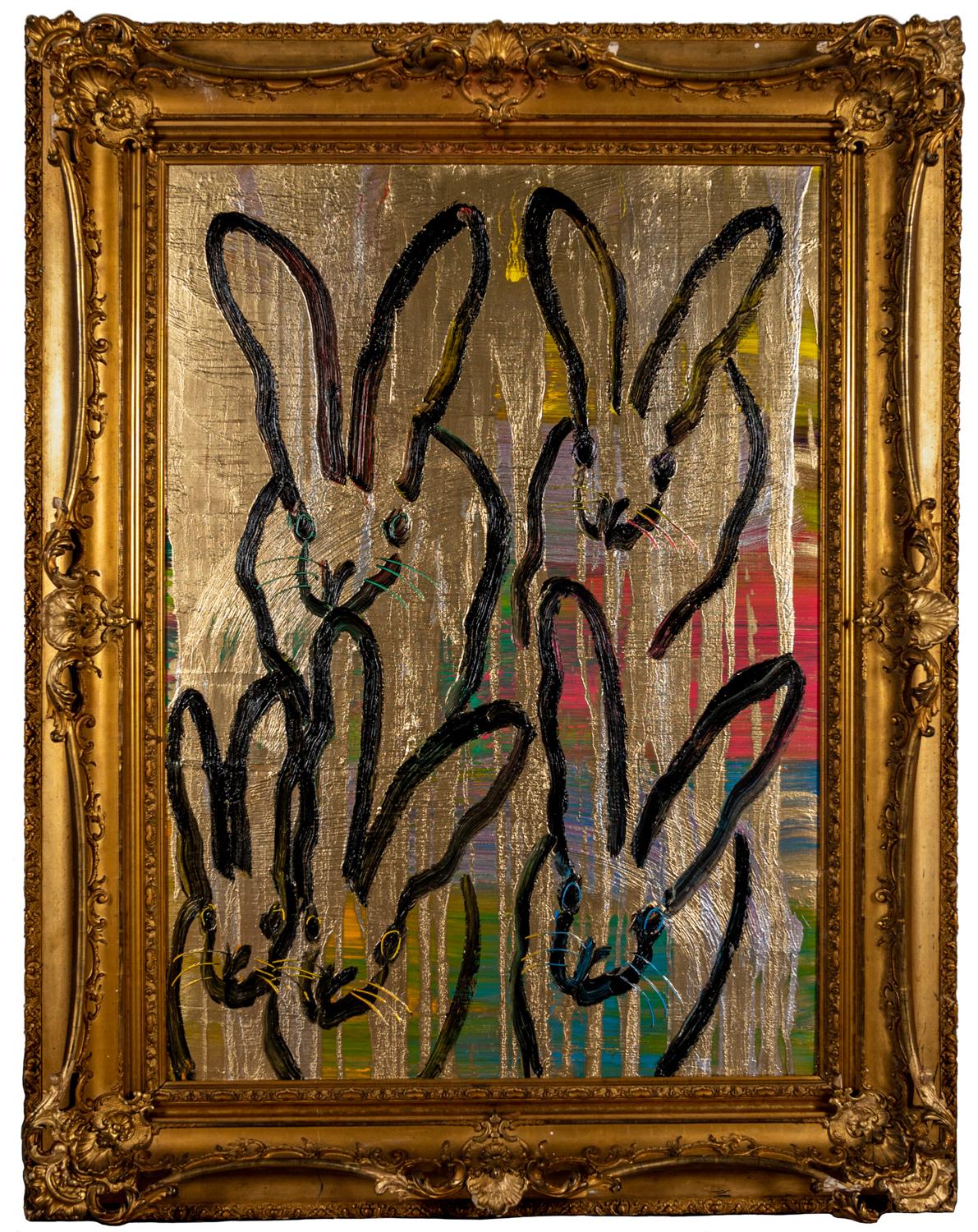 Hunt Slonem - Red Bunny at 1stDibs