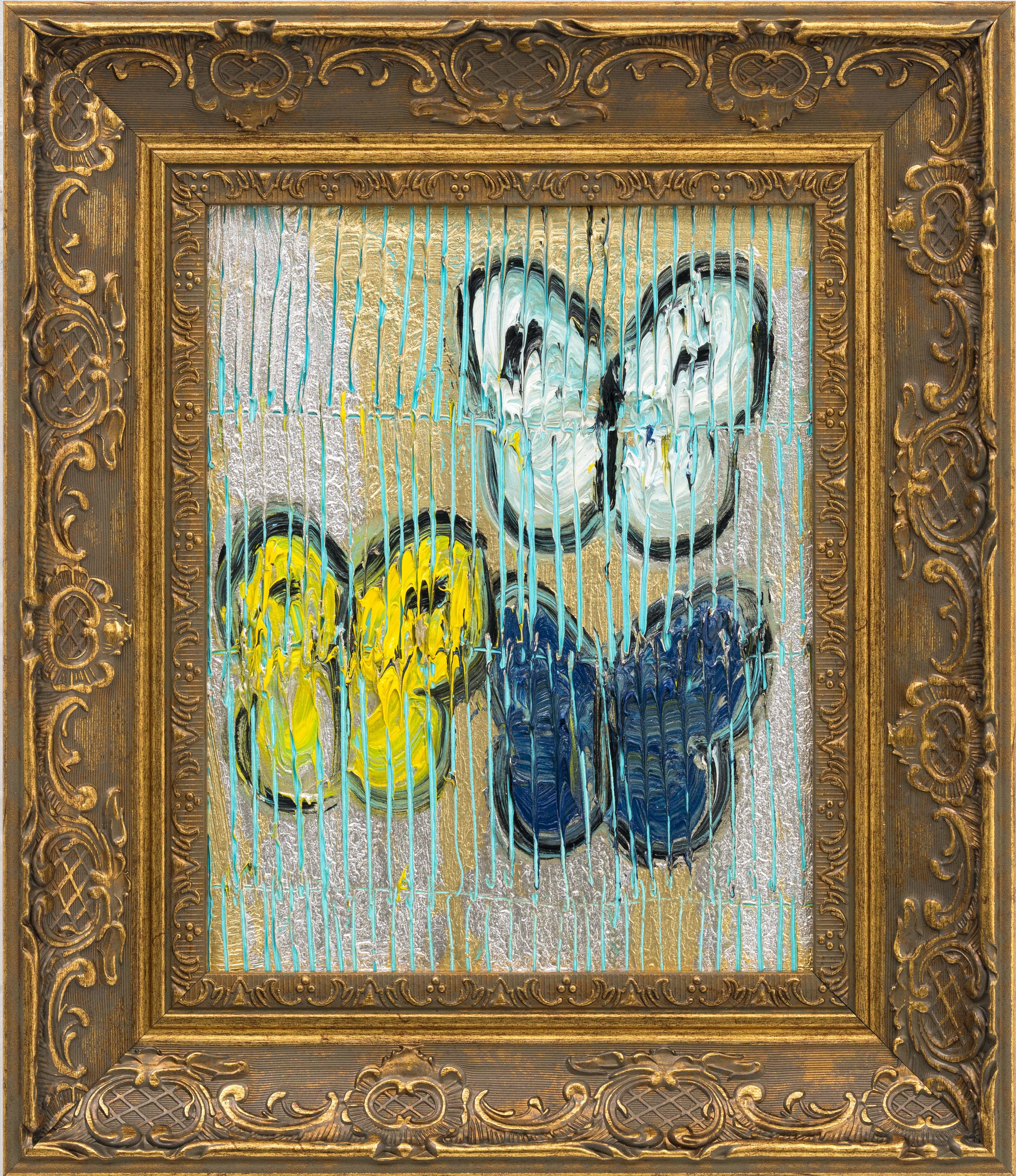 Artiste :  Slonem, Hunt
Titre :  3 papillons
Date :  2025
Moyen :  Huile sur bois
Sans cadre Dimensions :  10" x 8"
Encadré Dimensions :  14.5" x 12.5"
Signature :  Signé par l'artiste au verso.
Edition :  Unique en son genre

Hunt Slonem est un