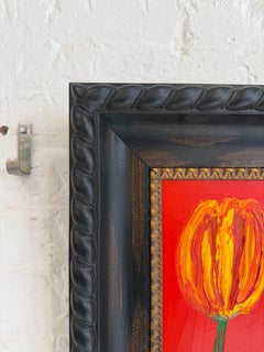 Hunt Slonem "Andre" Multicolor Flower