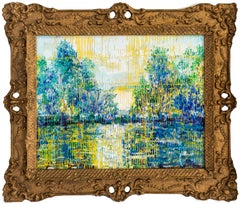 Hunt Slonem "Bayou Teche" Landscape