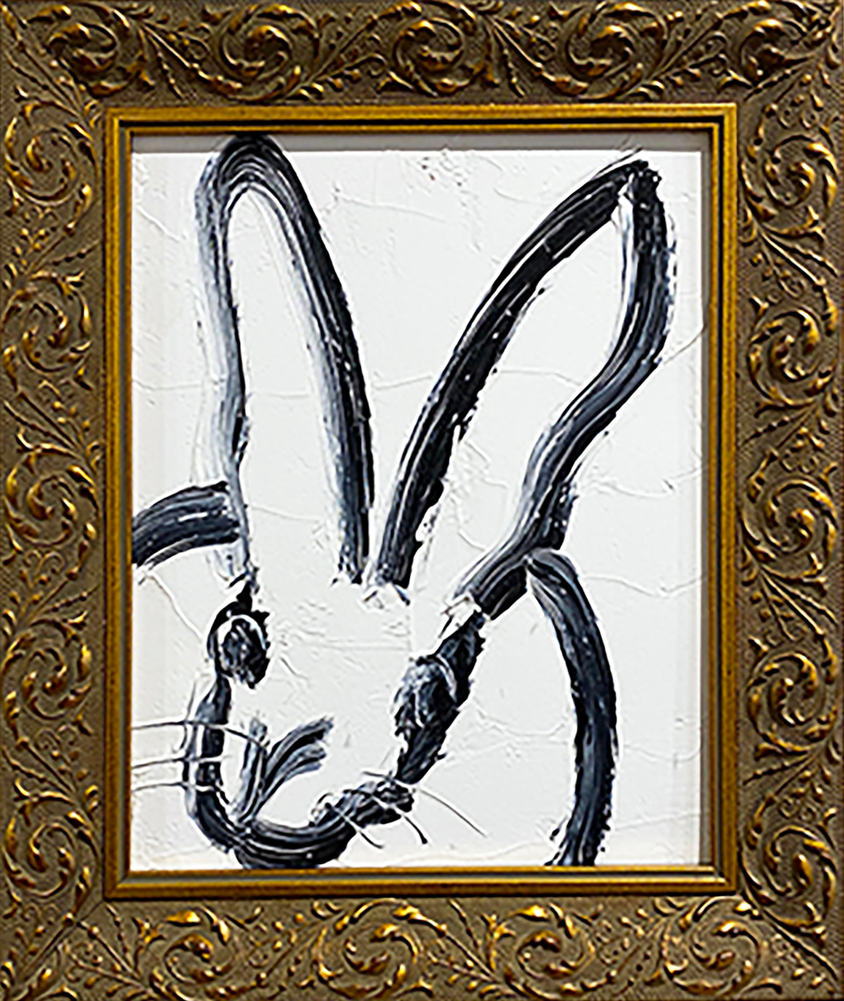 hunt slonem bunny sculpture