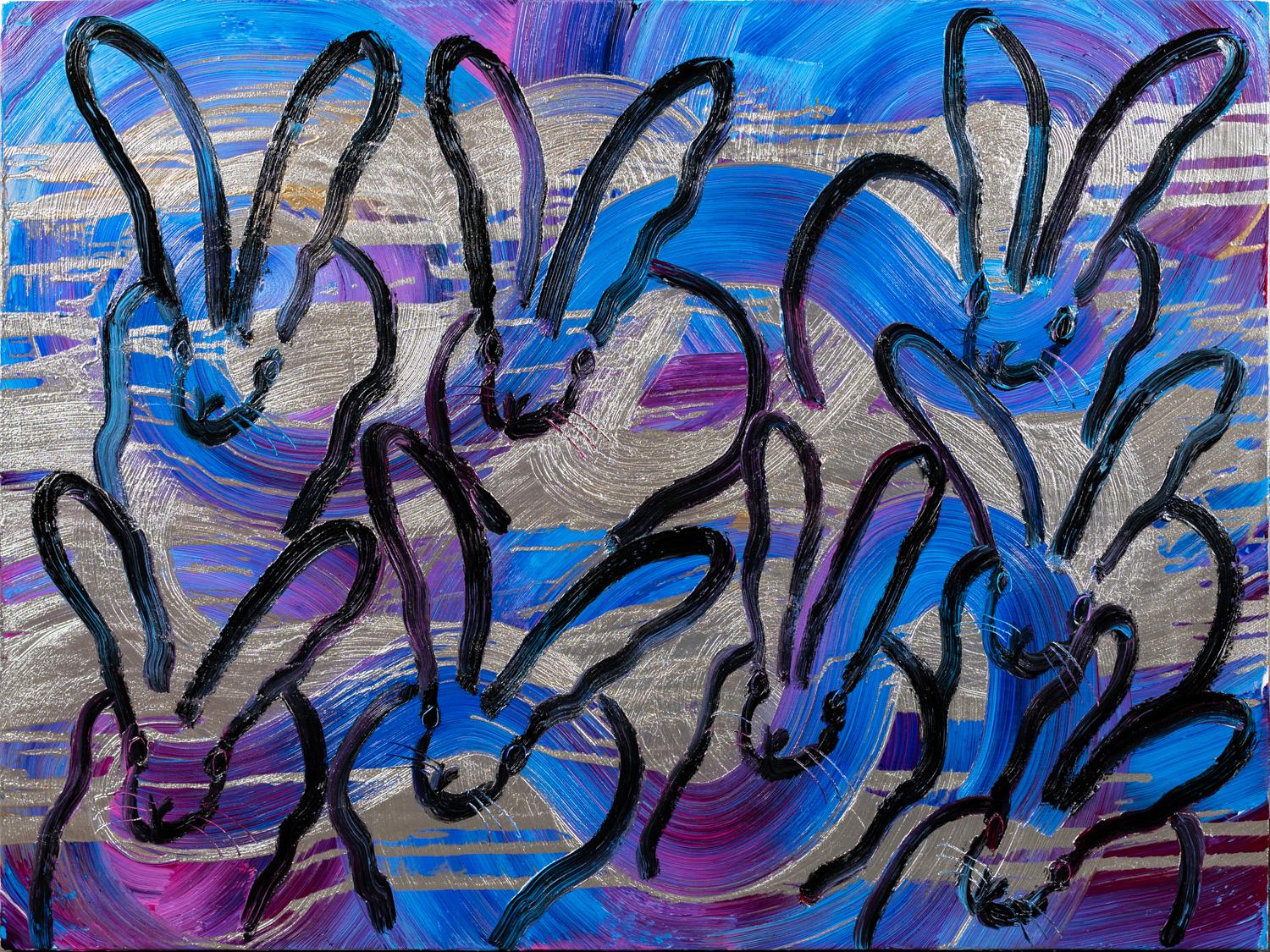 Künstler:  Slonem, Hunt
Titel:  Blau 2 Totem
Serie:  Kaninchen
Datum:  2022
Medium:  Öl auf Leinwand
Ungerahmt Abmessungen:  36" x 48"
Unterschrift:  Verso vom Künstler signiert
Auflage:  Einzigartig

Hunt Slonem ist ein Veteran der