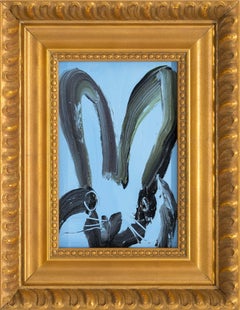 Hunt Slonem "Blue" Bunny
