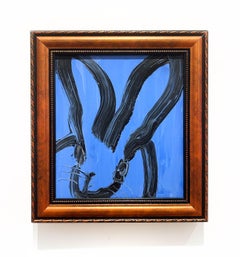 Hunt Slonem "Blue Mountain" Bunny