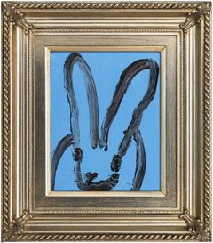 Hunt Slonem "Blue Sky" Bunny