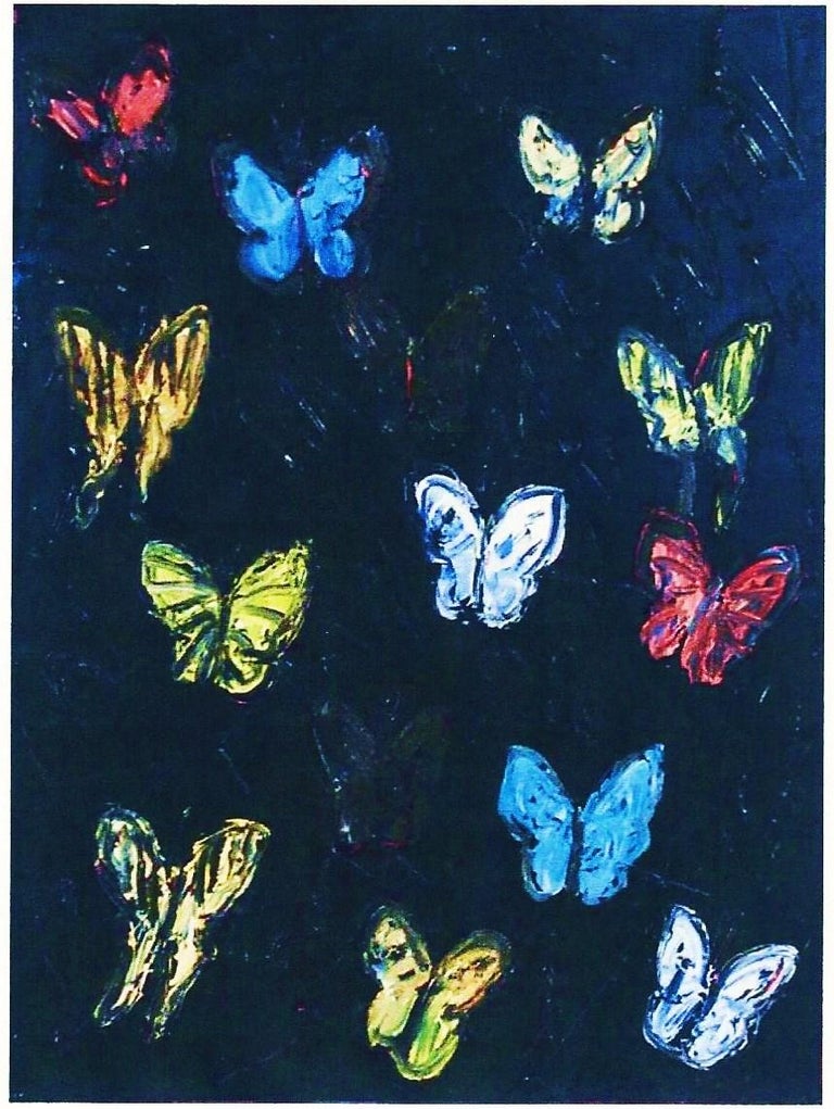 Hunt Slonem - Hunt Slonem, Butterflies, Multicolored on ...