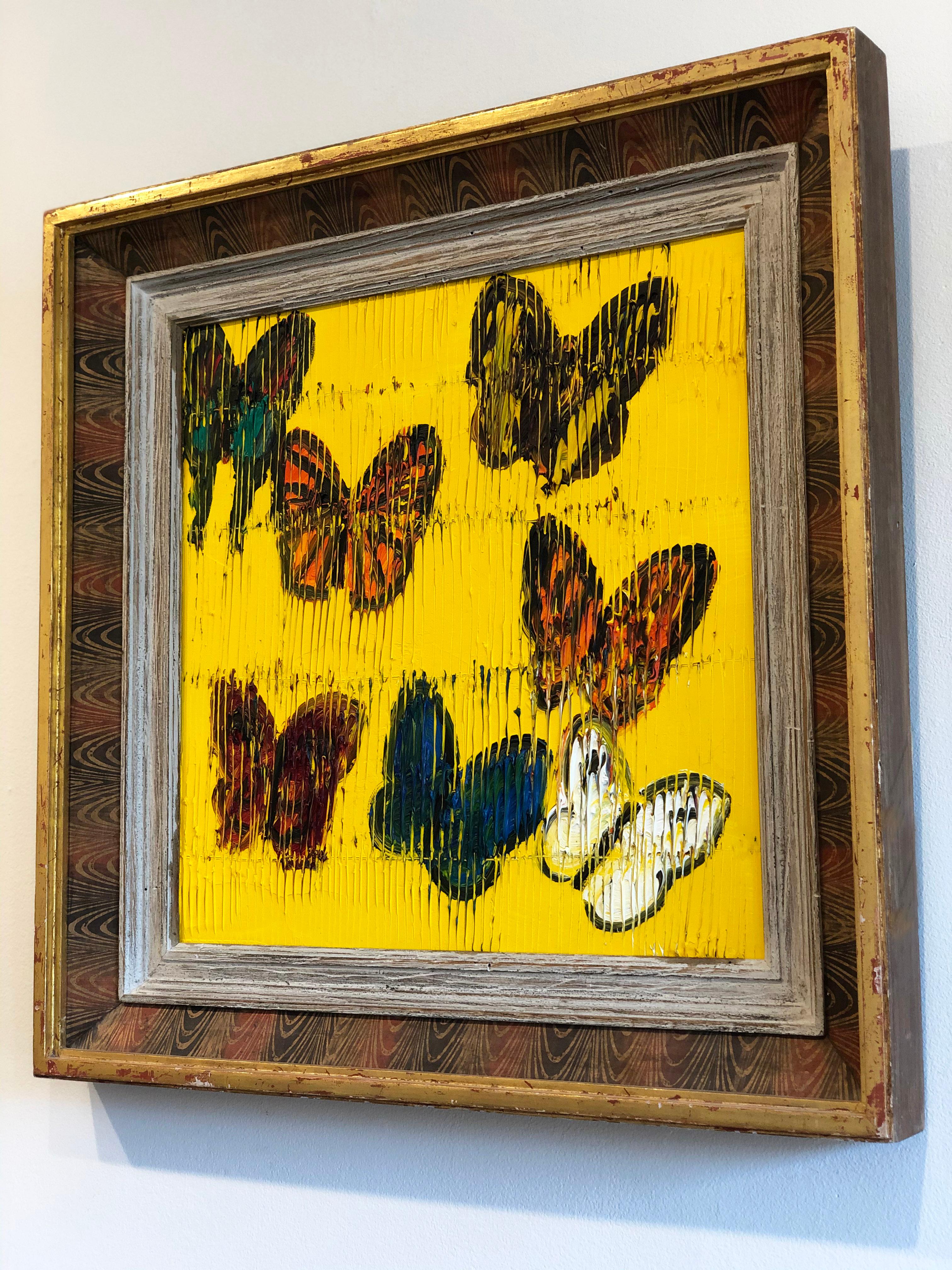 hunt slonem butterfly paintings