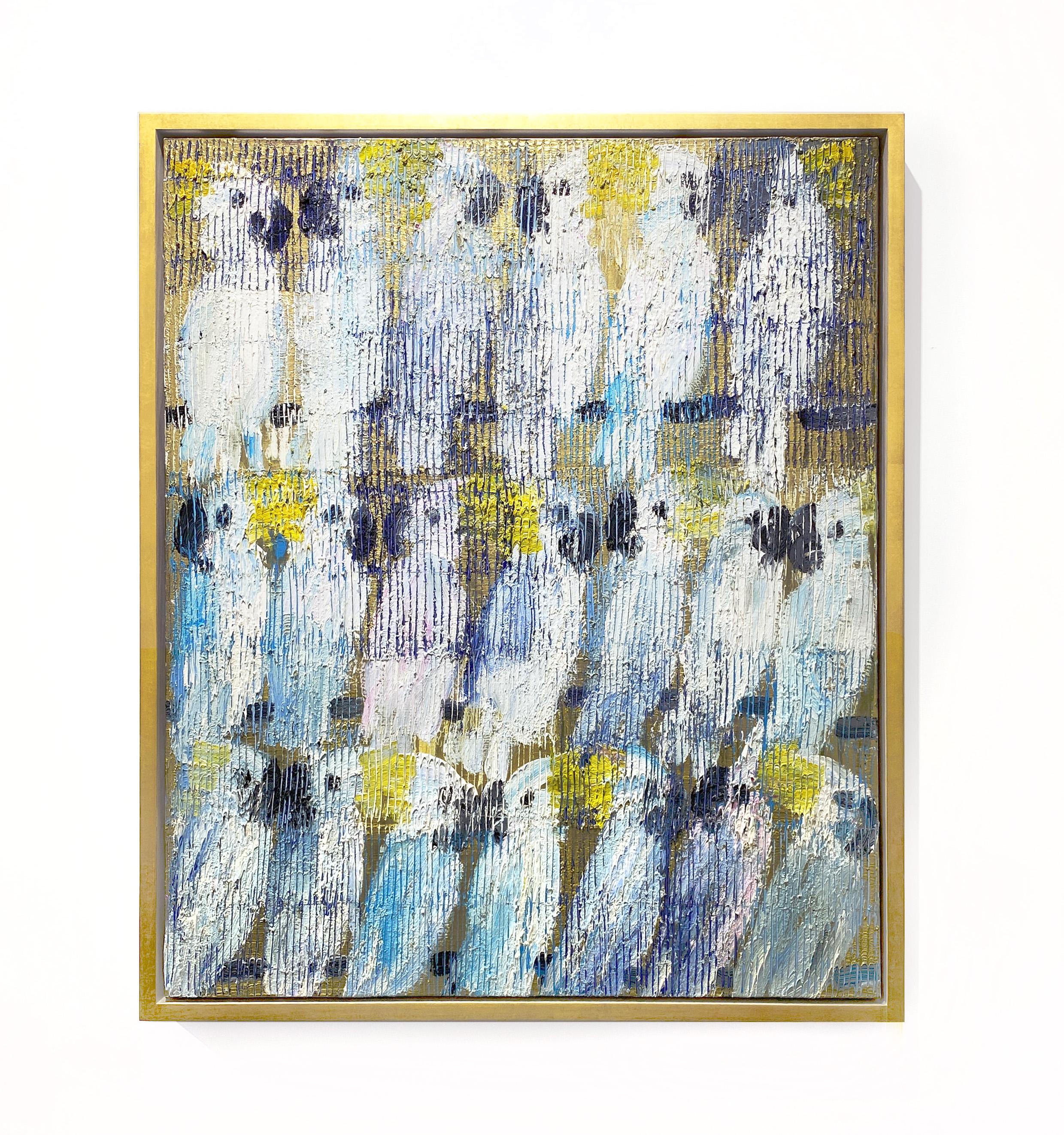 Schmetterling Geburtstag von Kockatoo – Painting von Hunt Slonem