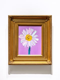 Hunt Slonem «Daisy», pintura floral