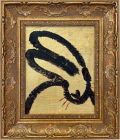 Hunt Slonem "Divine" Bunny