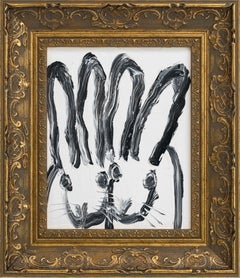 Hunt Slonem "Double Bunnys" Bunny