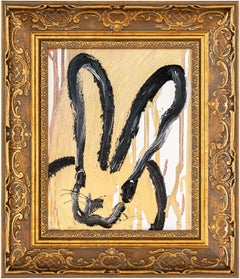 Hunt Slonem "Drift" Coniglietto metallizzato