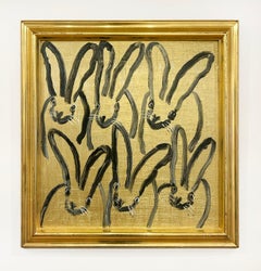 Caccia ai coniglietti "Golden Hutch" di Hunt Slonem