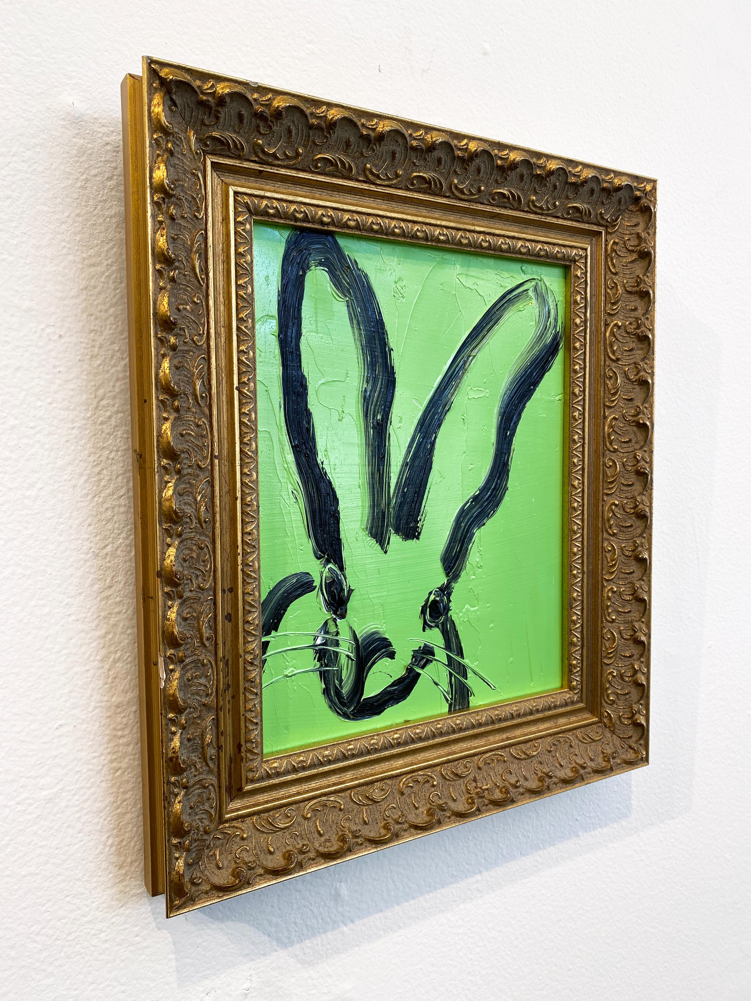 abstract rabbit painting