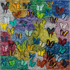 Hunt Slonem Abstract Paintings