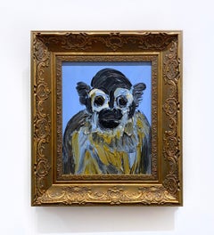 Hunt Slonem "Hanuman II" Original monkey painting in oil