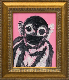 Hunt Slonem "Hanuman III" Monkey