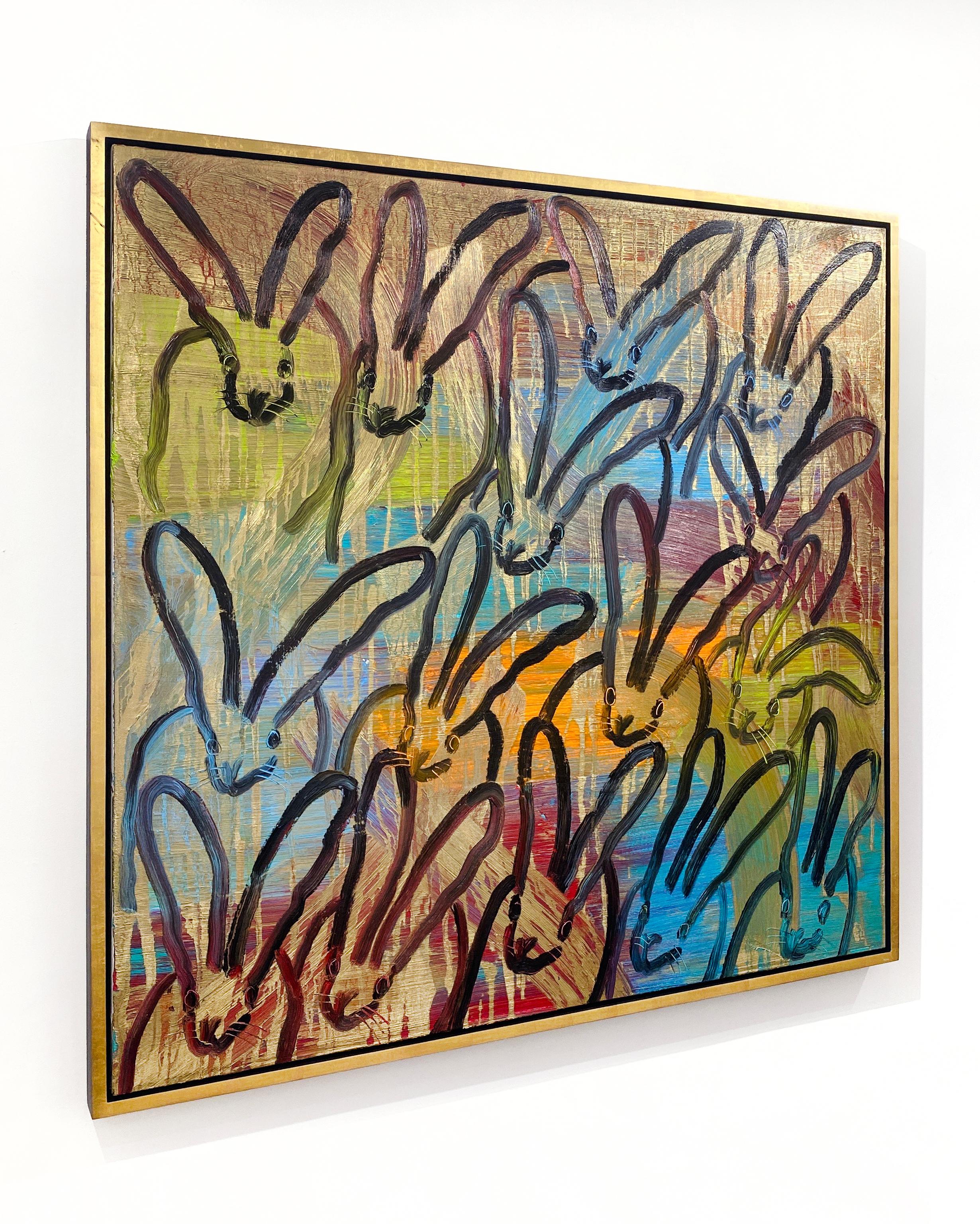 Hutch Patch - Contemporain Painting par Hunt Slonem
