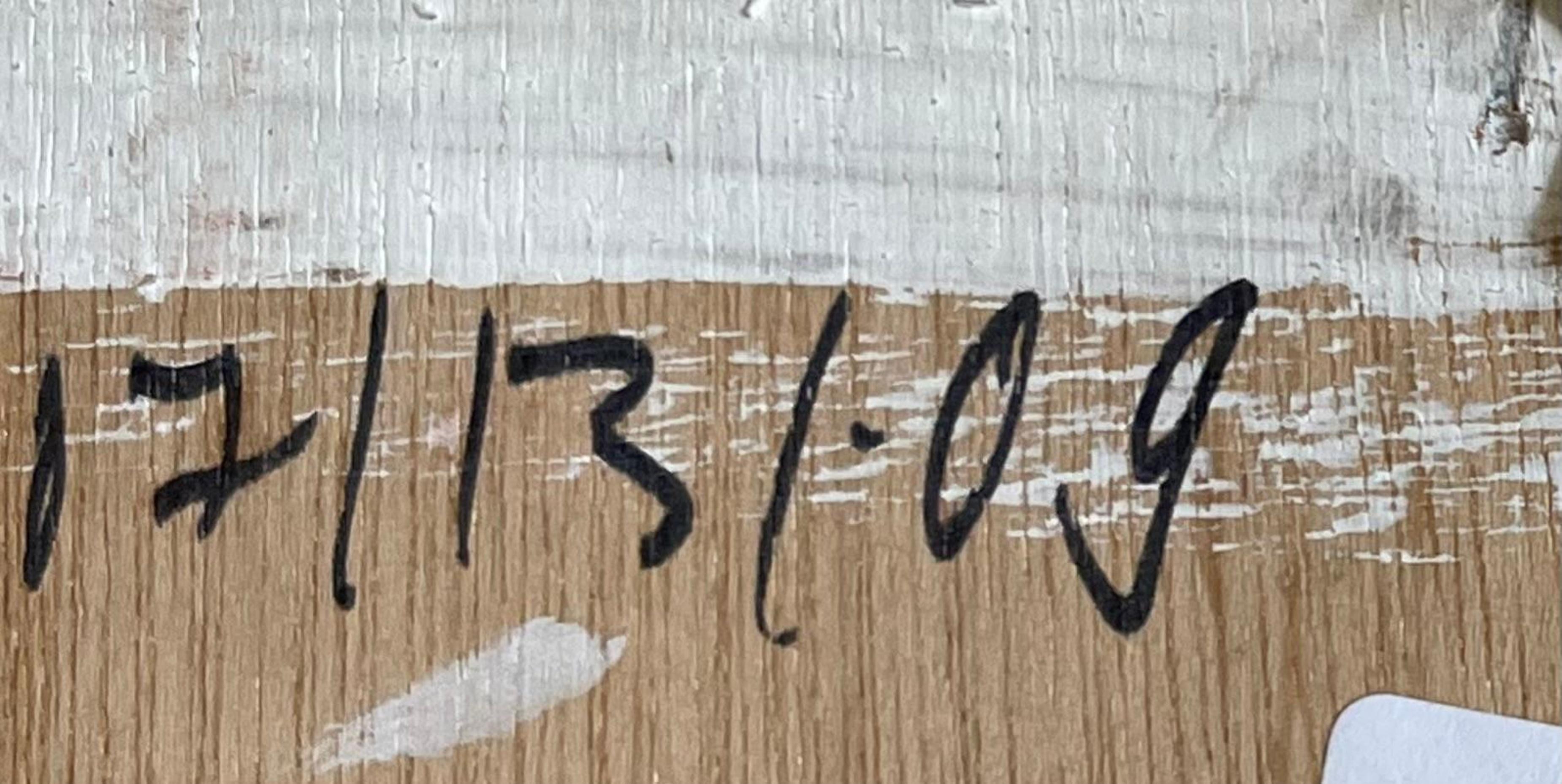 Peinture unique signée Hunt Slonem IO Moths, créée pour une publication littéraire en vente 2