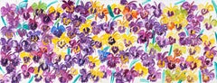 Hunt Slonem "Iris" Flowers