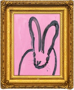 Hunt Slonem "Island Magic" Pink Bunny