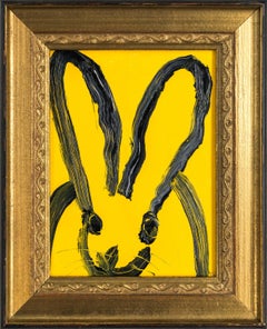 Hunt Slonem "Jackie O Amarillo" Conejito individual