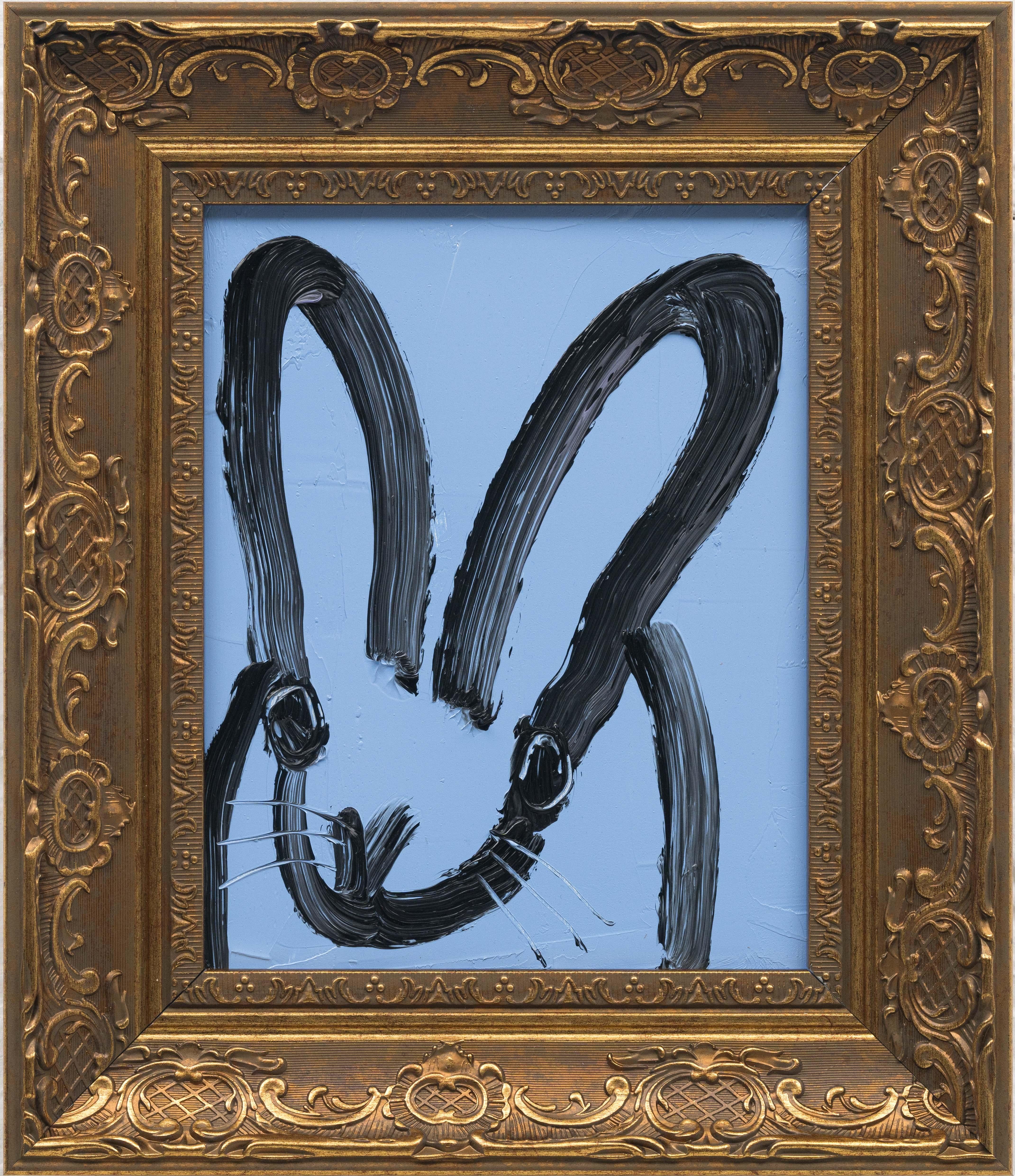Hunt Slonem "John" Original bunny painting in oil