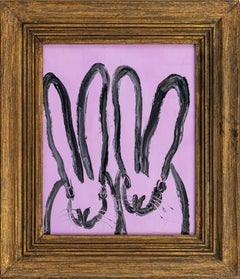 Hunt Slonem "Lavender" Bunnies