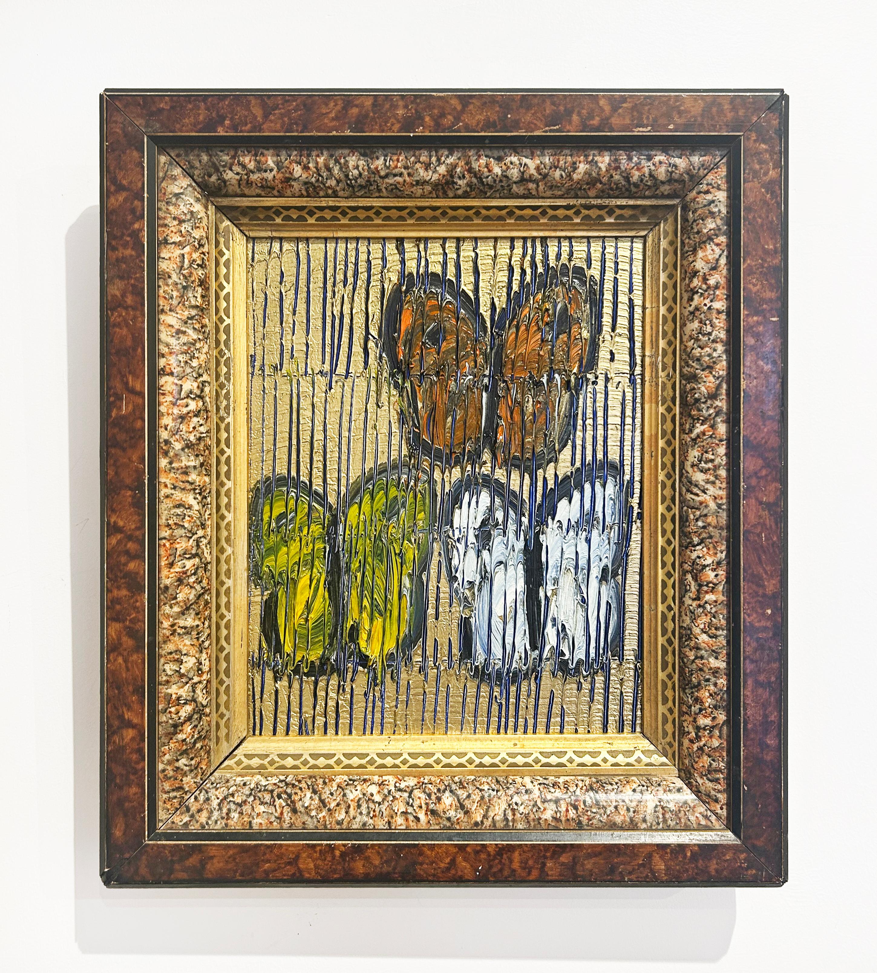 Fiesta en el césped - Painting de Hunt Slonem