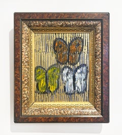 Hunt Slonem "Lawn Party" Butterflies