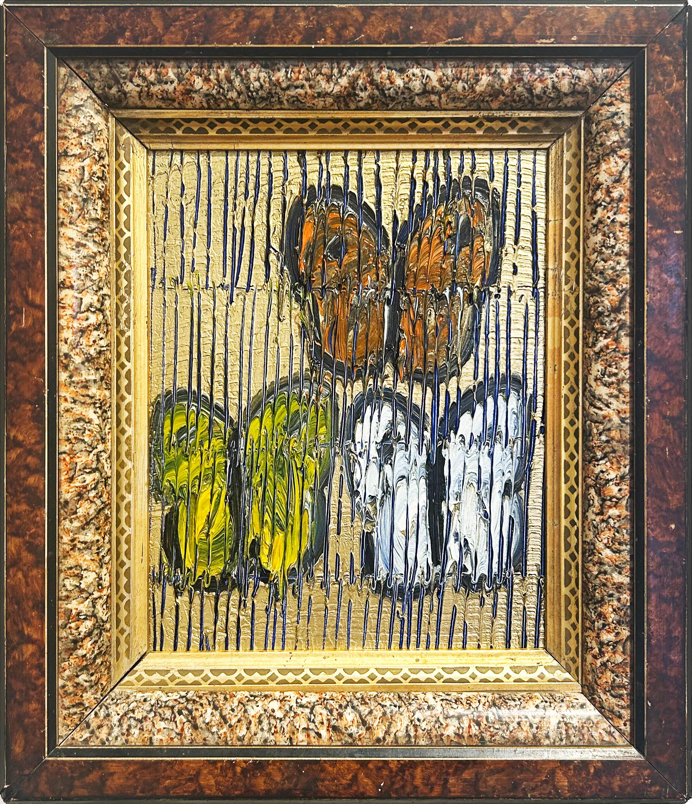 Animal Painting de Hunt Slonem - Fiesta en el césped