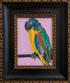 Hunt Slonem "Lorikeet" Multicolor Parrot