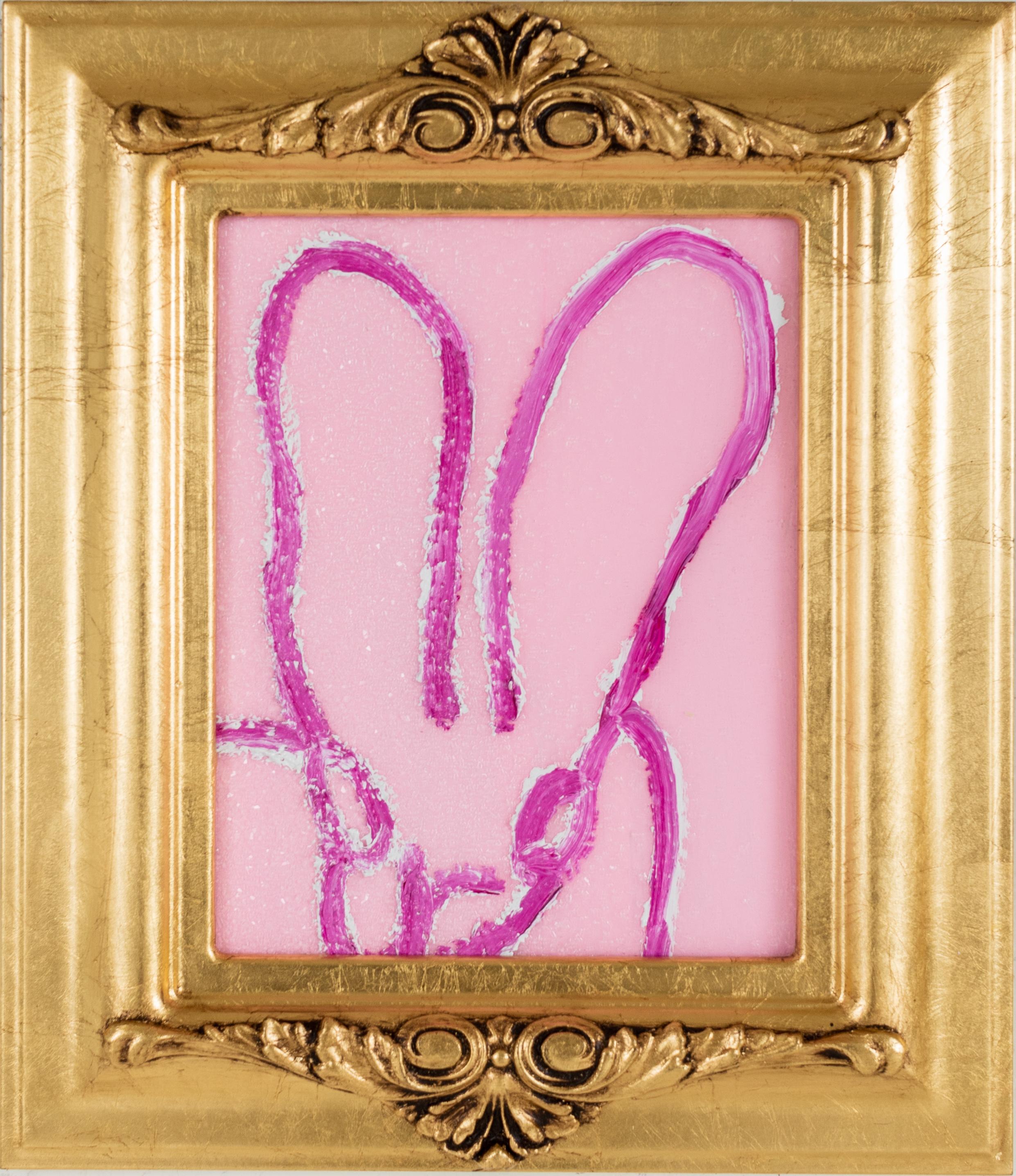 Hunt Slonem "Manor" Pink Diamond Dust Bunny