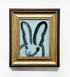 Hunt Slonem "Maximillion" Original bunny painting in oil