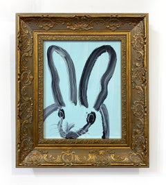 Hunt Slonem "Maximillion" Original bunny painting in oil