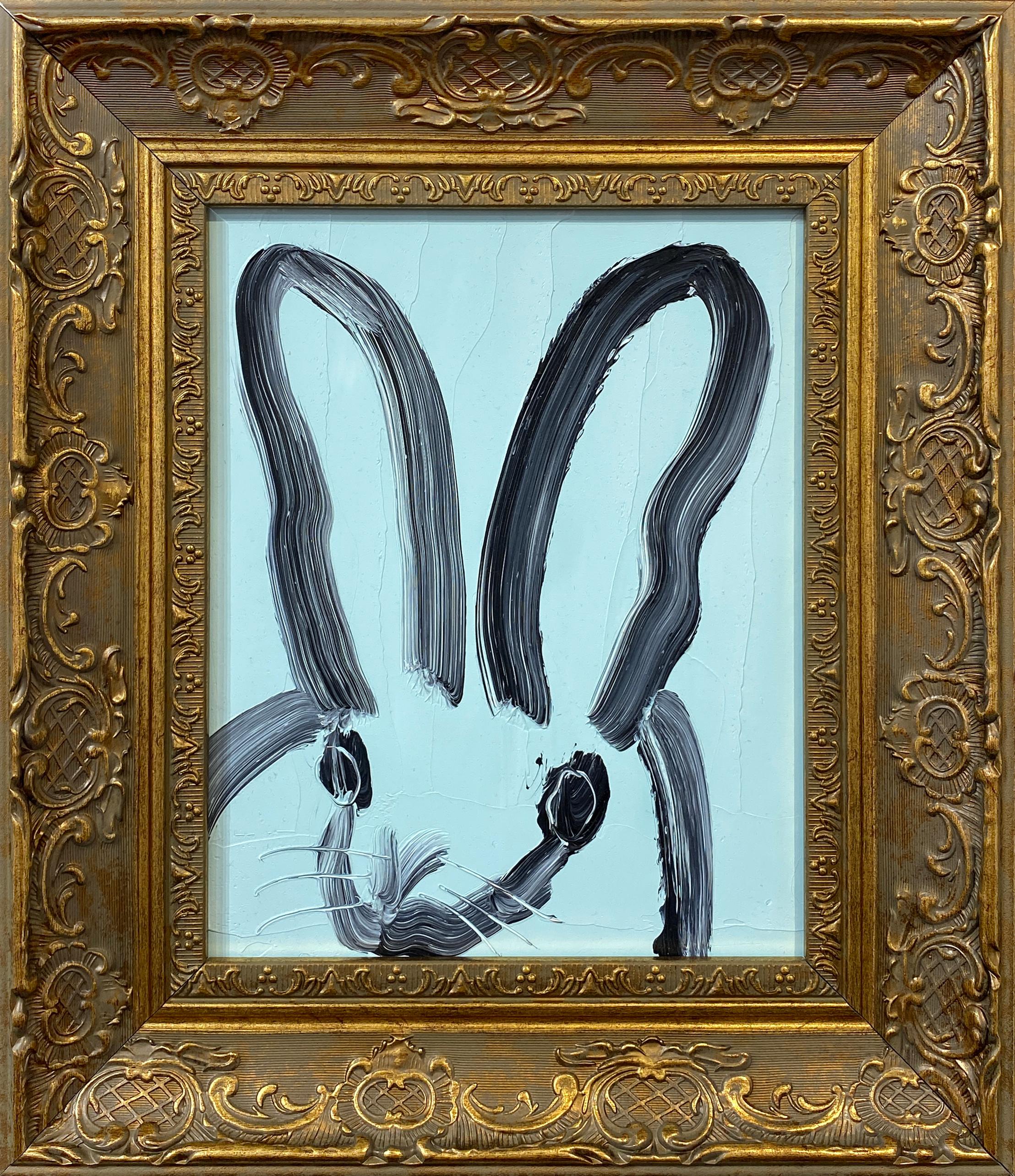 Hunt Slonem "Maximillion" Original bunny painting in oil