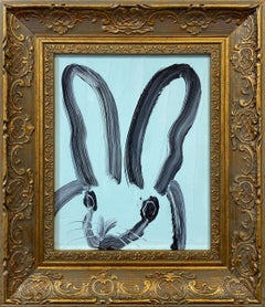 Hunt Slonem "Maximillion" Original bunny painting in oil