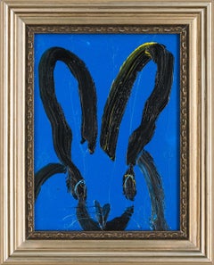 Hunt Slonem "Azul medianoche" Conejito individual