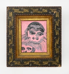 Hunt Slonem "Monkey See" Monkey