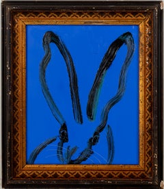 Hunt Slonem "Mykonos Blue" Bunny