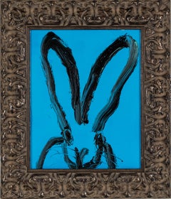 Hunt Slonem "Ocean" Coniglietto Blu