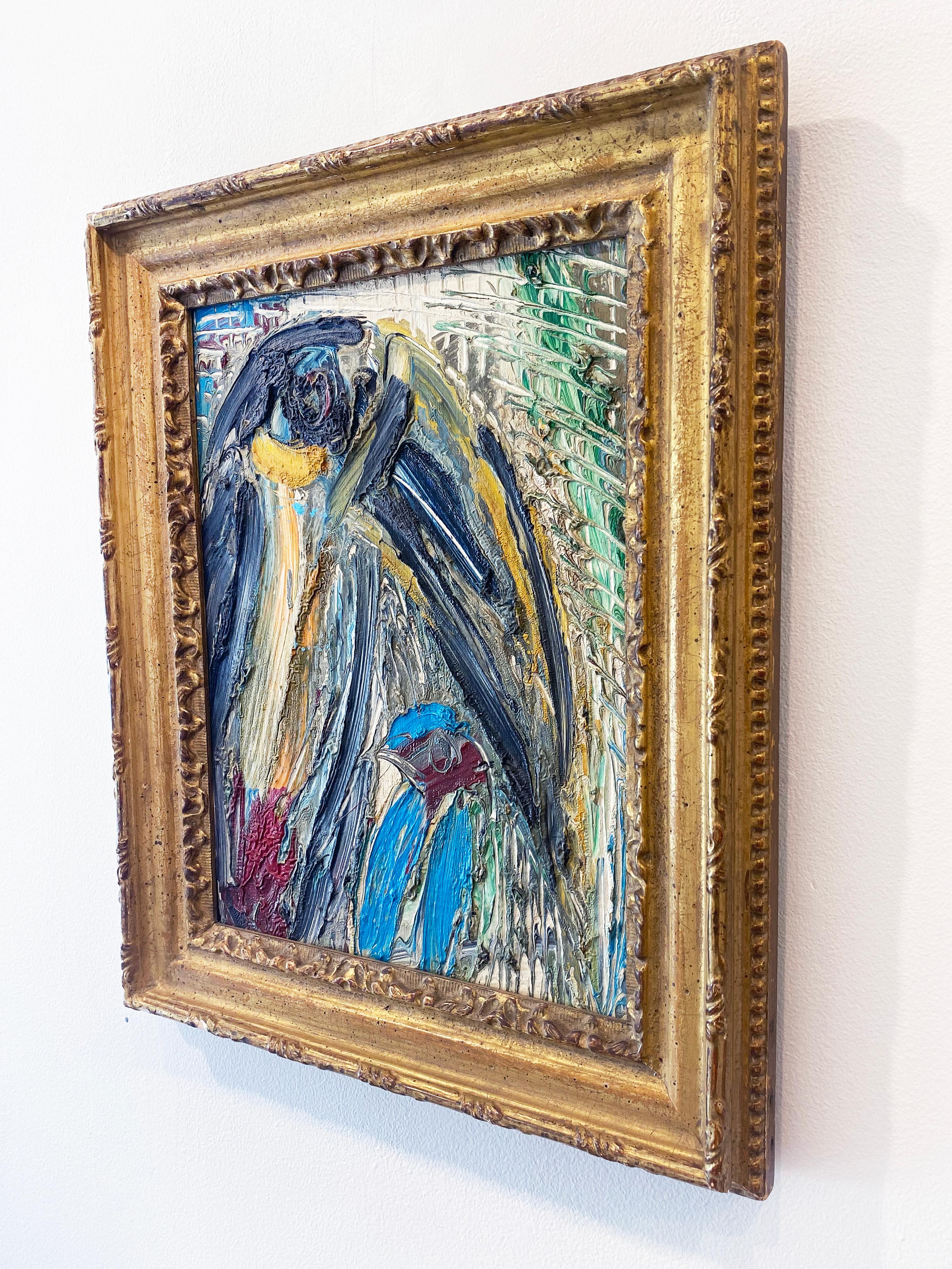 Hunt Slonem Pittura a olio 