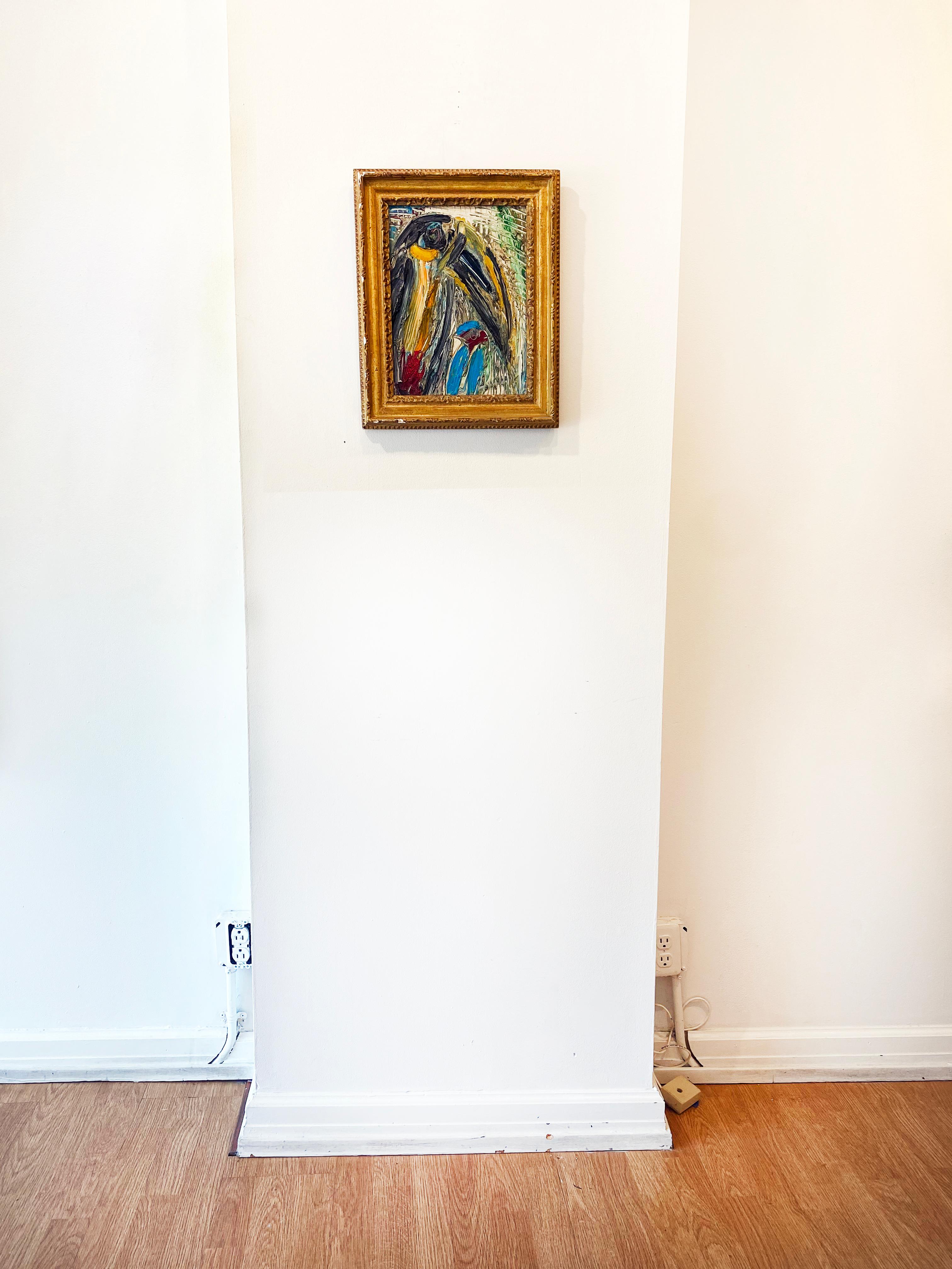 Hunt Slonem Pittura a olio 